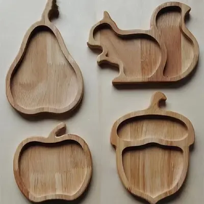 New Snack Tray Household Products | Color: Four piece set