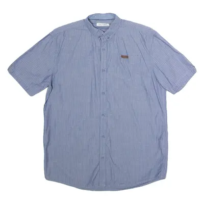 BEN SHERMAN Boys Shirt Blue Pinstripe 14-15Y
