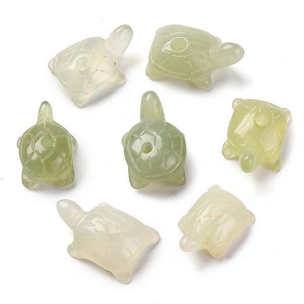 Natural Xiuyan Jade Carved Beads