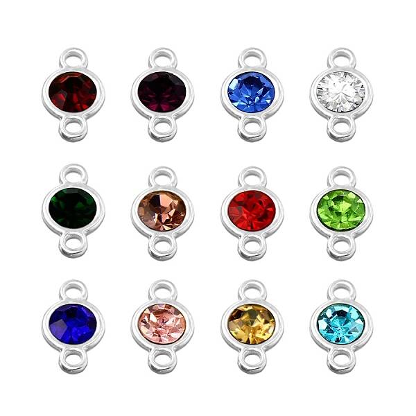 Zinc Alloy Rhinestone Links Connectors