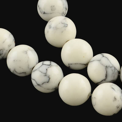 Synthetical Turquoise Gemstone Round Bead Strands