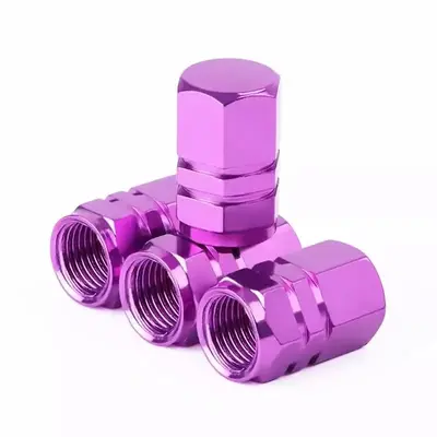 Car Tire Valve Stem Cap, Aluminum Alloy Tire Valve Stem Cover, Universal Tire Valve Stem Cap for Cars SUVs Bike Trucks and Mo...