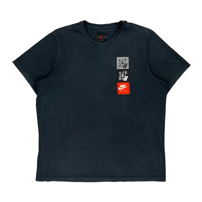 Jordan T-Shirt - XL Navy Cotton