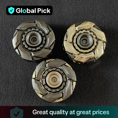 Fidget Spinner Toy, 1 Count Metal Design Stress Relief Toy, Open Armor Spinning Top Fidget Toy, Hand Spinner Toy for Adults, ...