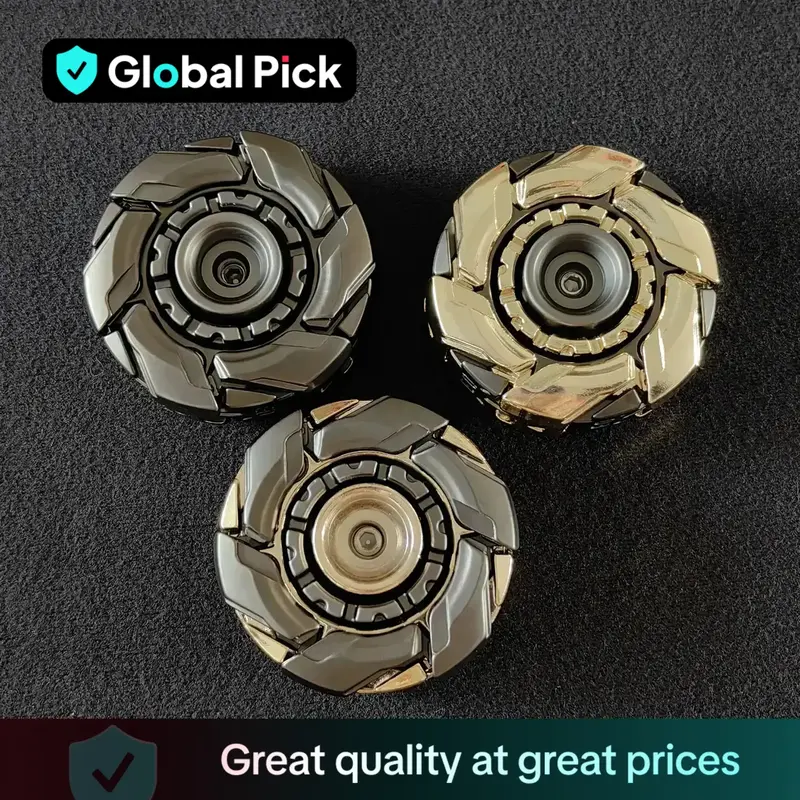 Fidget Spinner Toy, 1 Count Metal Design Stress Relief Toy, Open Armor Spinning Top Fidget Toy, Hand Spinner Toy for Adults, ...