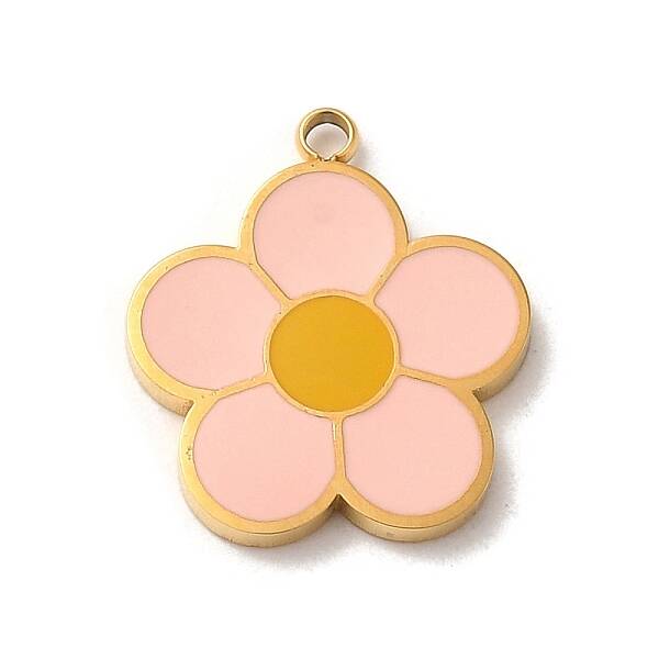 304 Stainless Steel Enamel Charms