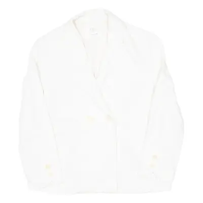 ZARA Girls Blazer Jacket White 11-12Y