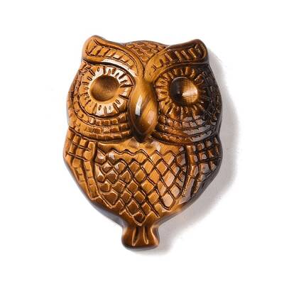 Natural Tiger Eye Carved Pendants