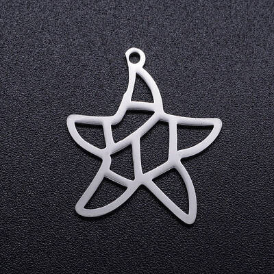 Tarnish Resistant 201 Stainless Steel Hollow Pendants
