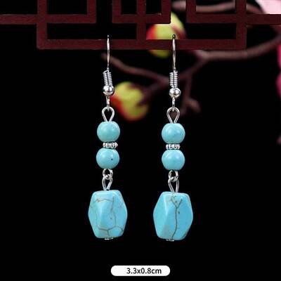 Turquoise Dangle Earrings for Women