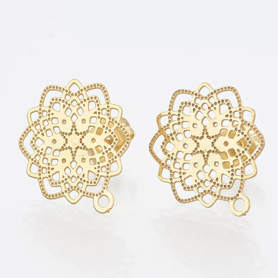 304 Stainless Steel Stud Earring Findings