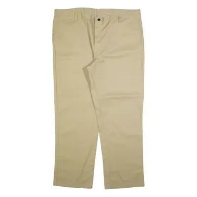 DICKIES Mens Trousers Beige Regular Straight W44 L32