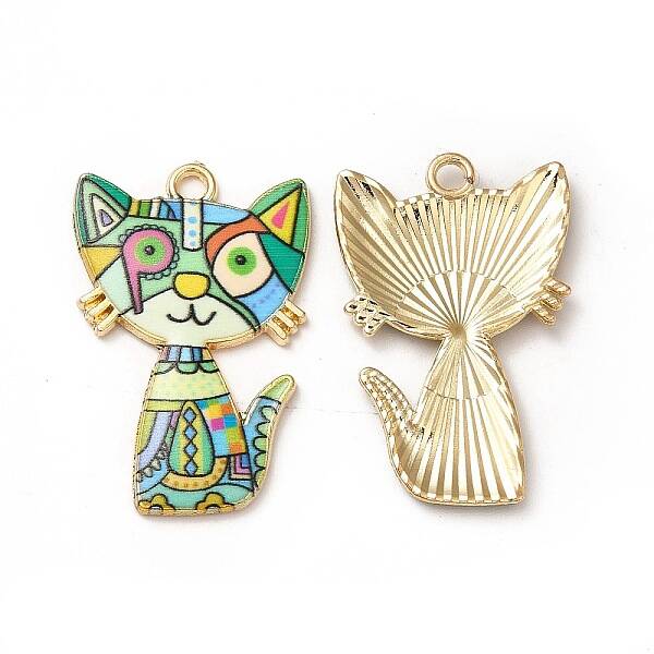 Alloy Enamel Pendants