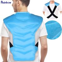 Rainbow Extra Large Ice Pack Wrap for Shoulder and Upper Back Reusable, Full Back Cold Pack, Hot & Cold Compress Gel Pack for...