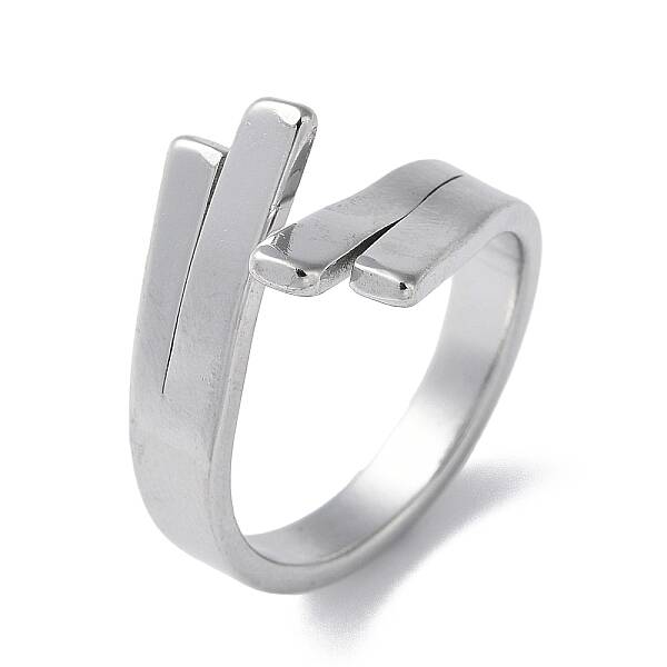 Non-Tarnish 304 Stainless Steel Cuff Ring