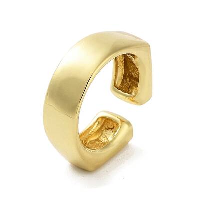 Rack Plating Brass Cuff Rings