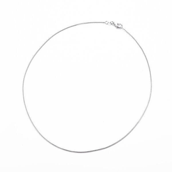 Brass Herringbone Chain Round Snake Chain Necklaces