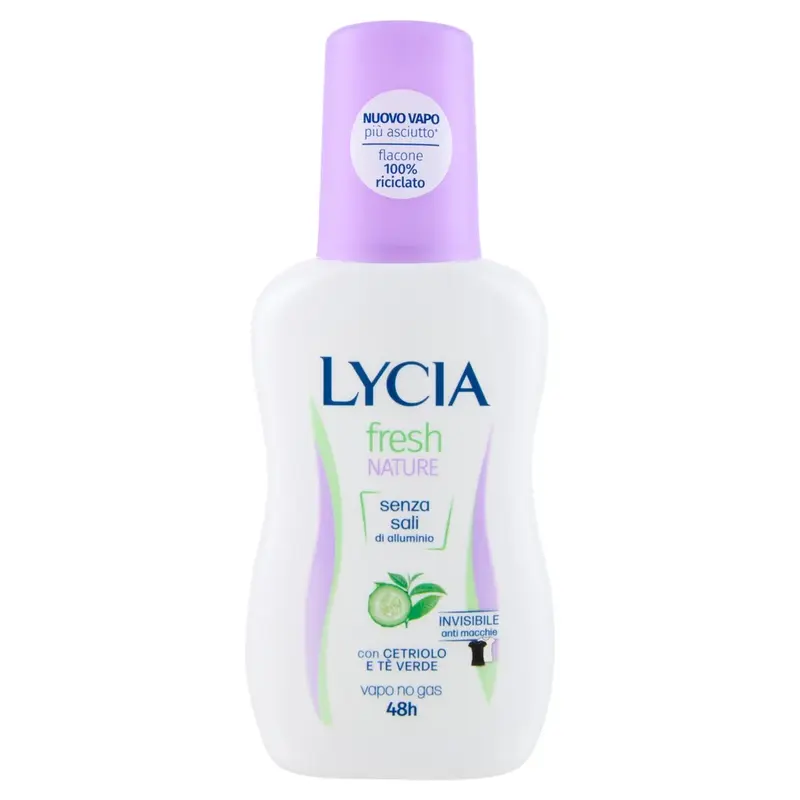Lycia Deo Nature Without Aluminum Salts Deodorant Vapo 75 Ml
