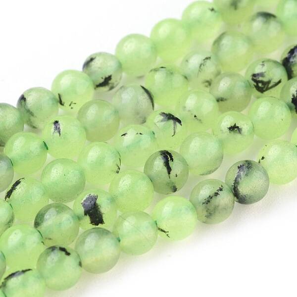 Natural Prehnite Beads Strands