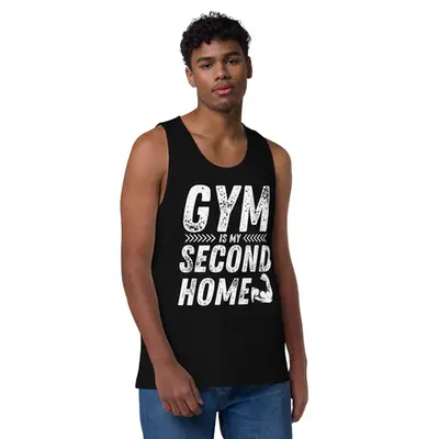 Wear Your Gym Pride - Bold Cotton Heritage Tank Top