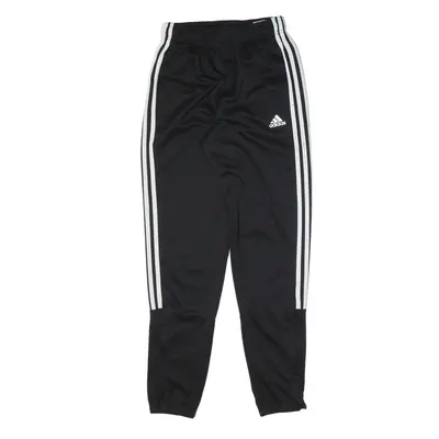 ADIDAS Track Pants Black Tapered Mens S W24 L29