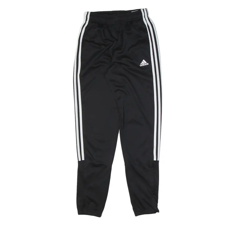 ADIDAS Track Pants Black Tapered Mens S W24 L29