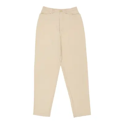 Burberry Trousers - 24W UK 4 Cream Cotton