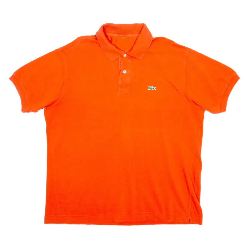 LACOSTE Mens Polo Shirt Red L