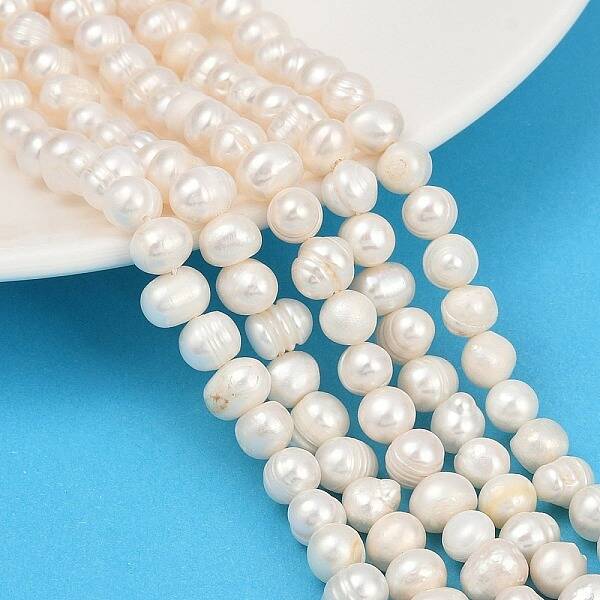 Natural Cultured Freshwater Pearl Beads Strands