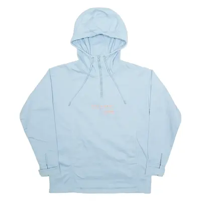 ADIDAS Womens Blue Hoodie UK 6