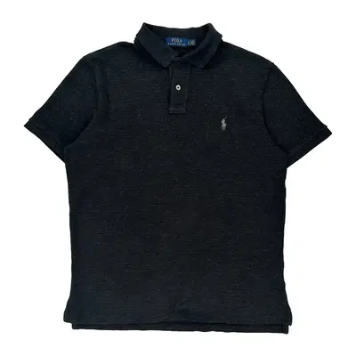 Polo By Ralph Lauren Polo Shirt - Large Black Cotton