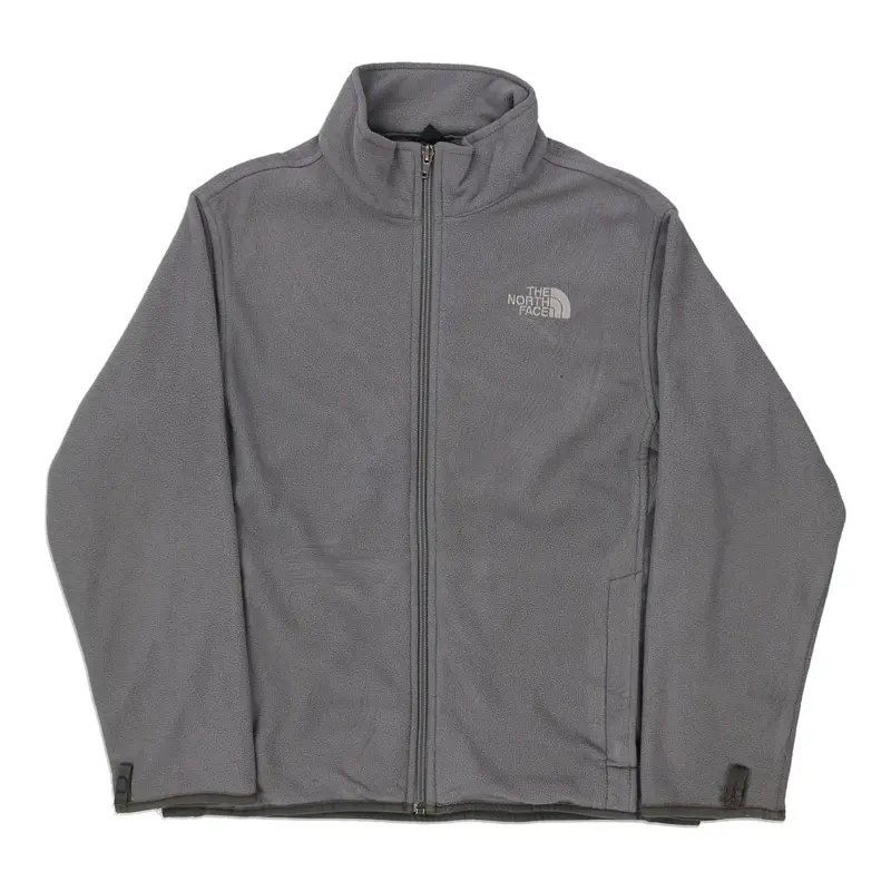 The North Face Fleece - Large Grey Polyester