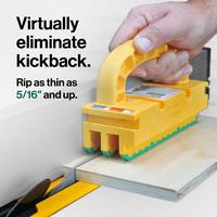 GRR-RIPPER 2GO Table Saw Safety Grip with Kickback Prevention, Color Coded Index for Easy Cutting, Easy Setup, and Reduces Ri...