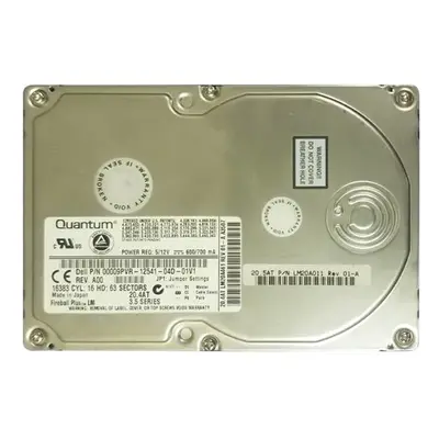 009PVR Dell 20GB 7200RPM ATA/IDE 2MB Cache 3.5-Inch Hard Drive