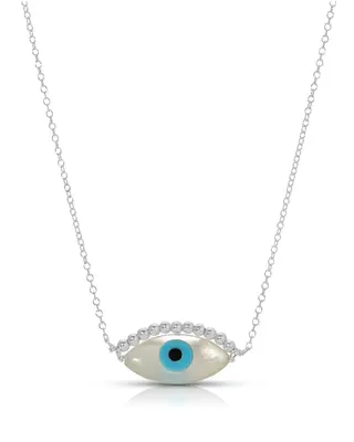 Ira Necklace | Metal Color: Silver