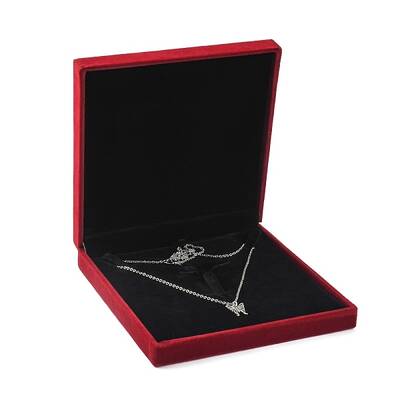 Velvet Necklace Boxes