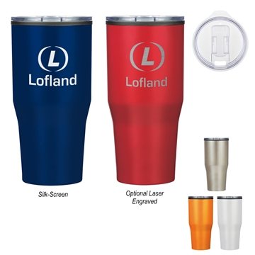 36 Custom 30 oz Rossmoor Stainless Steel Tumbler - Insulated & BPA ...