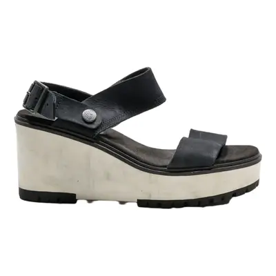 TIMBERLAND Wedge Heels Black Synthetic Womens UK 6.5