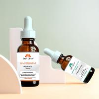 Skin Deva Vitamin C E Serum and Matrixyl Synthe 6 Serum Moisture Skincare - Targets Aging Signs, Diminishes Fine Lines and Wr...