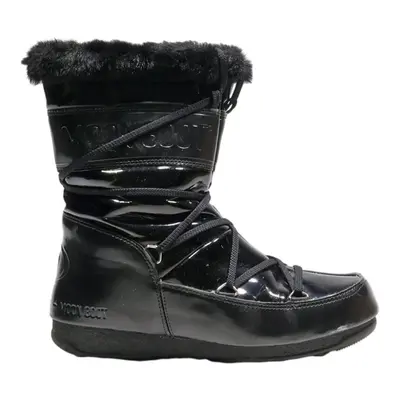 MOONBOOT Snow Boots Black Synthetic Womens UK 5