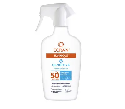 Ecran Sunnique Sensitive spray Spf50 270 ml
