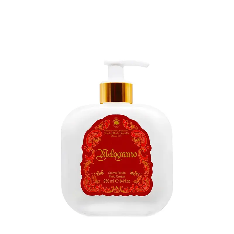 Santa maria novella Pomegranate Fluid Cream 250 ml Glass
