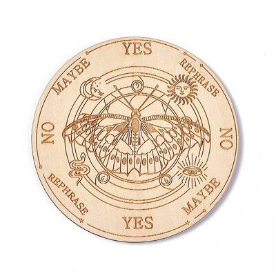 Wooden Carved Cup Mats