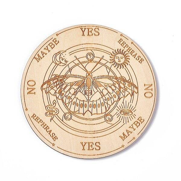 Wooden Carved Cup Mats