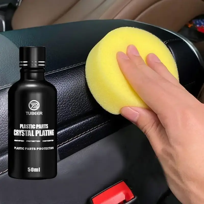car coating Plastic Restorer car accessories Polish Liquid Gloss Protect Leather & Trim Restorer, Car Washing &Maintenance Pr...