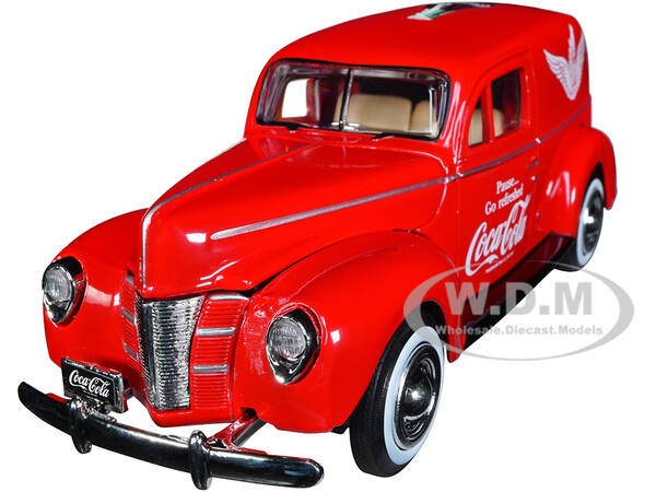 1940 Ford Sedan Cargo Van Red \