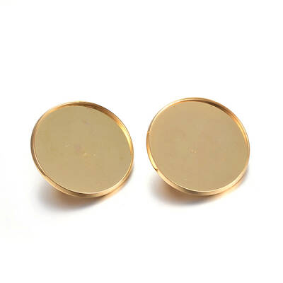 304 Stainless Steel Brooch Base Settings
