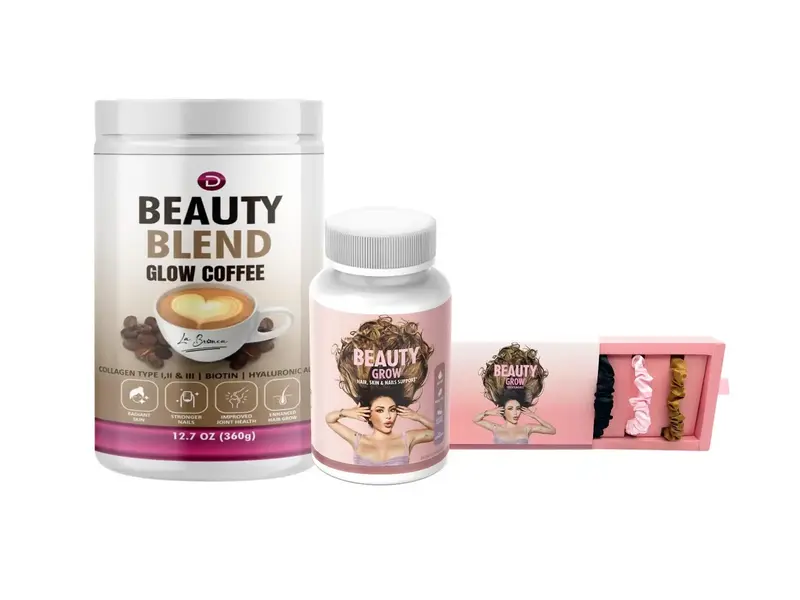 BEAUTY GLOW COFFEE AND GUMMIES BUNDLE