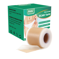 Professional Silicone Scar Sheets,Reusable Silicone Scar Tape Strips Type for Keloid,Burn, Acne Et,Reusable