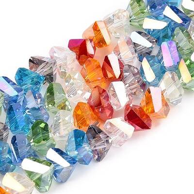 Transparent Glass Beads Strands